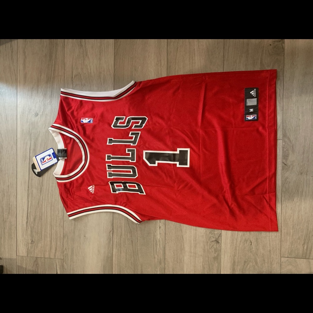 Men’s Chicago Bulls Basketball Jersey-Derrick Rose
